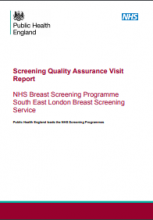 Screening Quality Assurance Visit Report: NHS Breast Screening Programme South East London Breast Screening Service